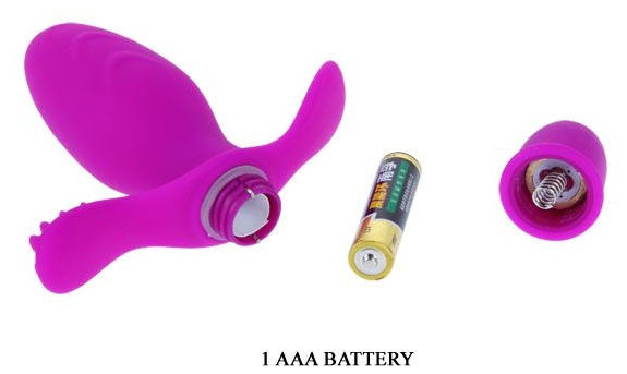 Анальный стимулятор с вибрацией Fitch - 11,4 см.