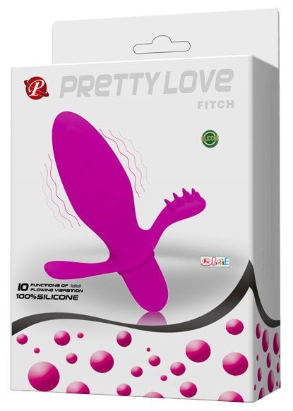 Анальный стимулятор с вибрацией Fitch - 11,4 см.