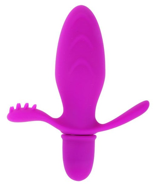 Анальный стимулятор с вибрацией Fitch - 11,4 см.