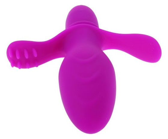 Анальный стимулятор с вибрацией Fitch - 11,4 см.