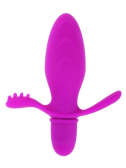 Анальный стимулятор с вибрацией Fitch - 11,4 см.