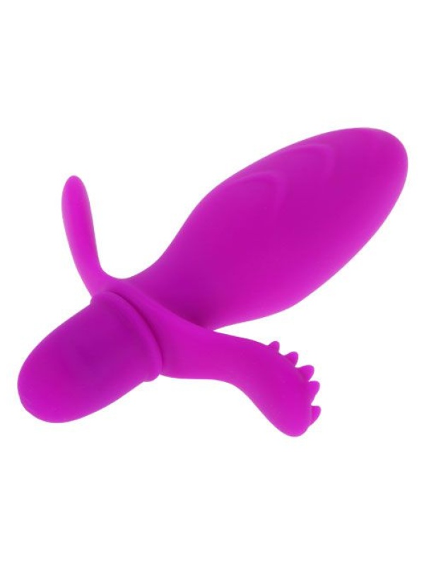 Анальный стимулятор с вибрацией Fitch - 11,4 см.