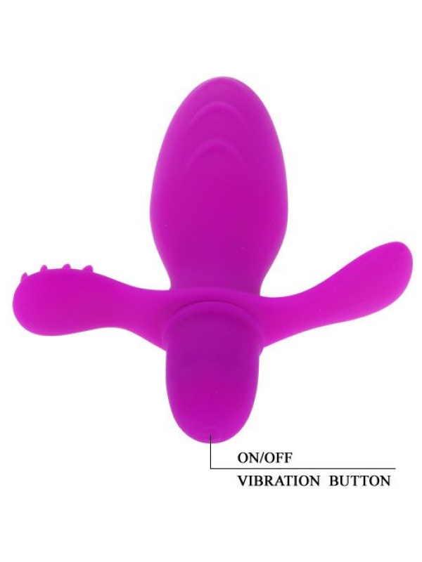 Анальный стимулятор с вибрацией Fitch - 11,4 см.