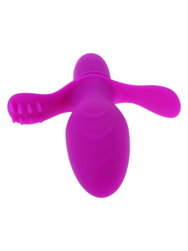 Анальный стимулятор с вибрацией Fitch - 11,4 см.