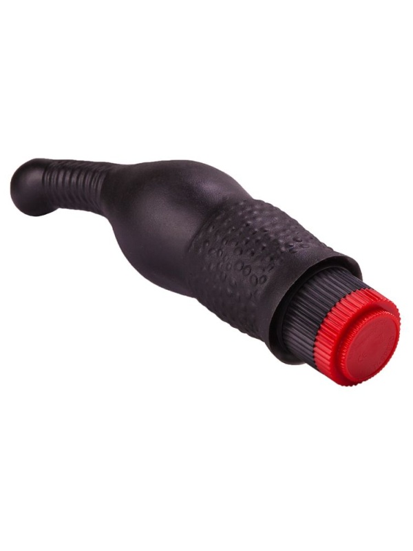 Анальный вибромассажёр с тоненьким стволом - 16,5 см.