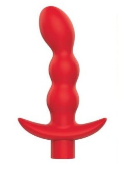 Красный вибратор Sweet Toys - 11 см.