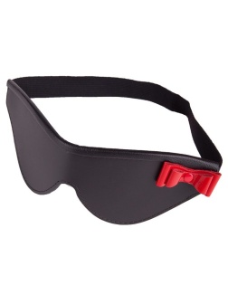 Маска на глаза с декоративным красным бантом