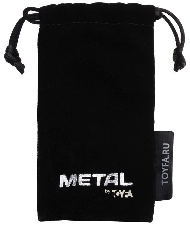 Серебристый мужской пояс верности TOYFA Metal