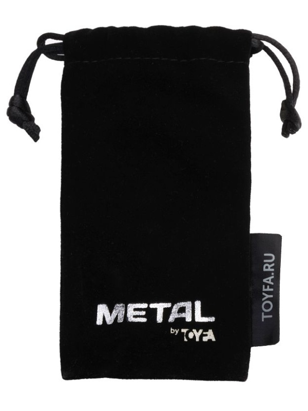 Серебристый мужской пояс верности TOYFA Metal