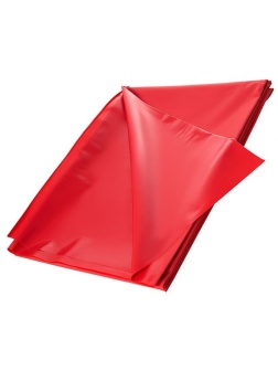 Красная простыня для секса из ПВХ - 220 х 200 см.
