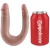 Двусторонний фаллоимитатор U-Shaped Small Double Trouble - 33,5 см.
