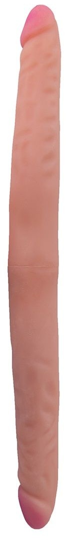 Двусторонний фаллоимитатор из неоскин - 42,5 см.