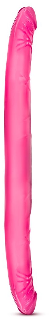 Розовый двусторонний фаллоимитатор B Yours 16  Double Dildo - 40,6 см.