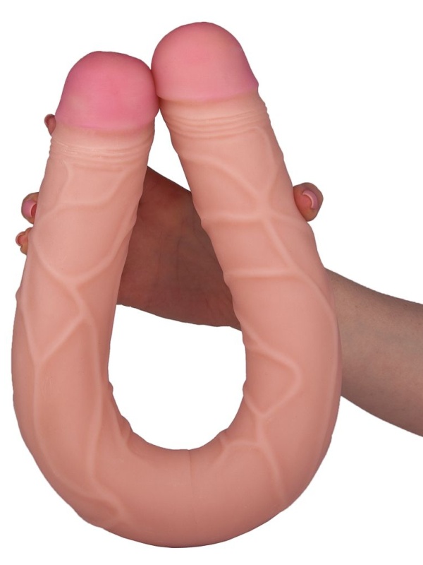 Двусторонний фаллоимитатор Monster 1 - 56,5 см.