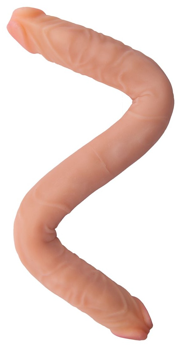 Двусторонний фаллоимитатор FLEX&FIX - 49,5 см.