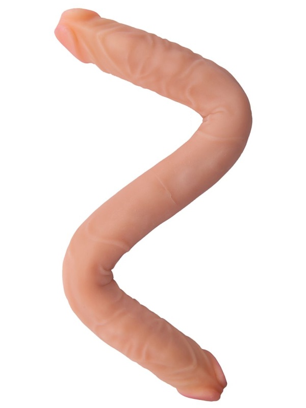 Двусторонний фаллоимитатор FLEX&FIX - 49,5 см.