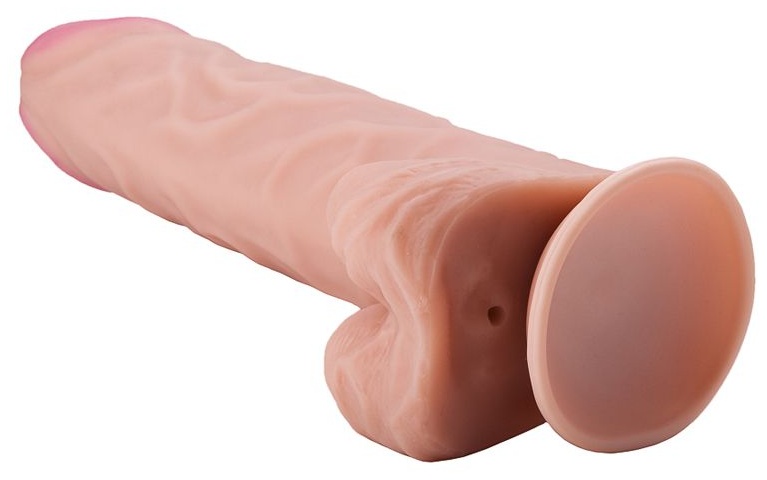 Гигантский дилдо-реалистик на присоске - 29 см.