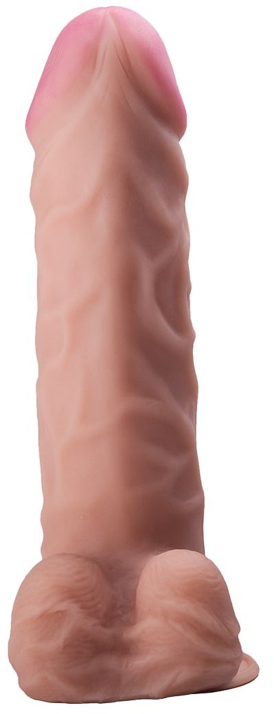 Гигантский дилдо-реалистик на присоске - 29 см.