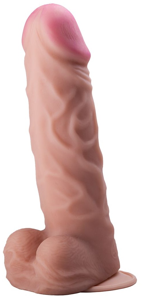 Гигантский дилдо-реалистик на присоске - 29 см.