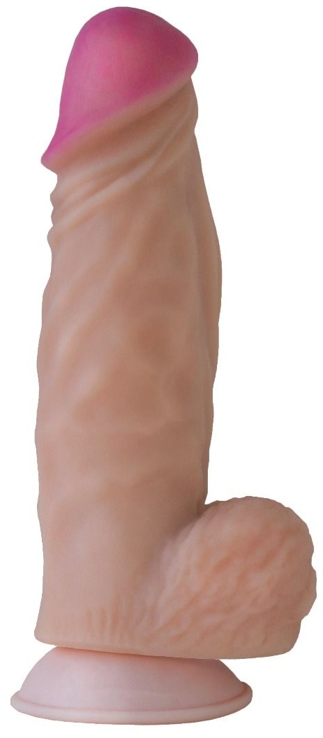 Фаллоимитатор-гигант из киберкожи - 26 см.