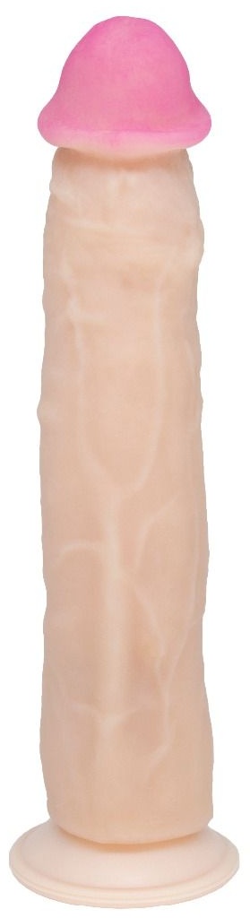 Фаллоимитатор без мошонки на присоске ANDROID VI - 23,2 см.