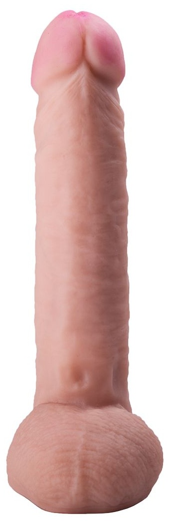 Большой фаллоимитатор из неоскин на присоске REAL Next №32 - 25,5 см.