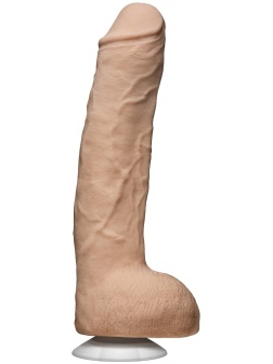 Телесный фаллоимитатор John Holmes ULTRASKYN Realistic Cock with Removable Vac-U-Lock Suction Cup - 25,1 см.