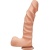 Телесный фаллоимитатор The D Ragin  D 9  Vanilla - 22,86 см.