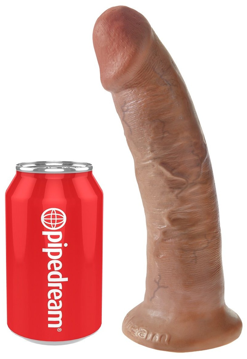 Фаллоимитатор-мулат 9  Cock - 22,9 см.