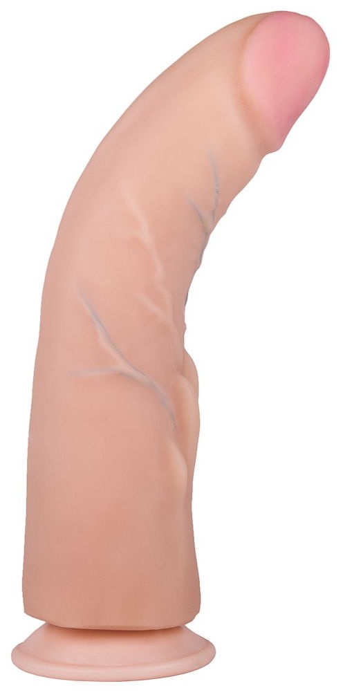 Реалистичный фаллоимитатор на присоске F LINE - 23 см.