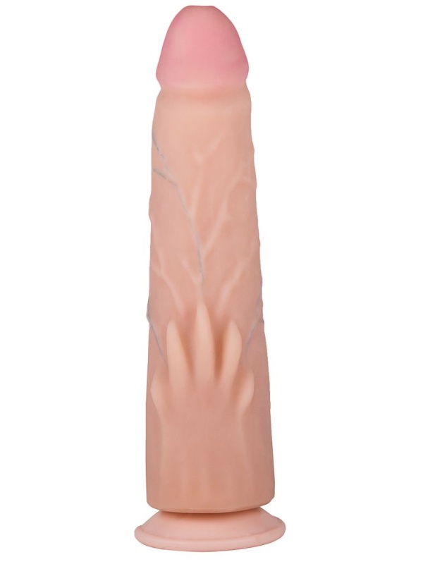 Реалистичный фаллоимитатор на присоске F LINE - 23 см.