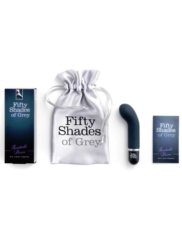 Черный силиконовый мини-вибратор Mini G-Spot Vibrator - 13,3 см.