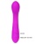 Лиловый изогнутый вибратор Tony - 17 см.