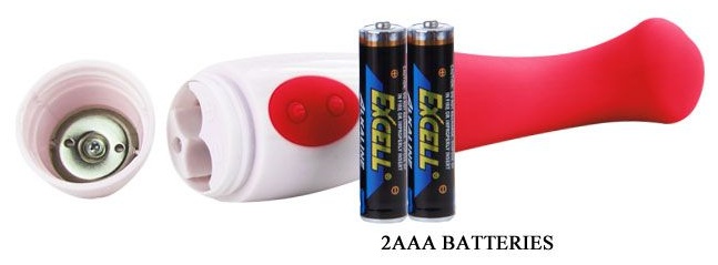 Розовый вибратор Charles с загнутой головкой - 17 см.