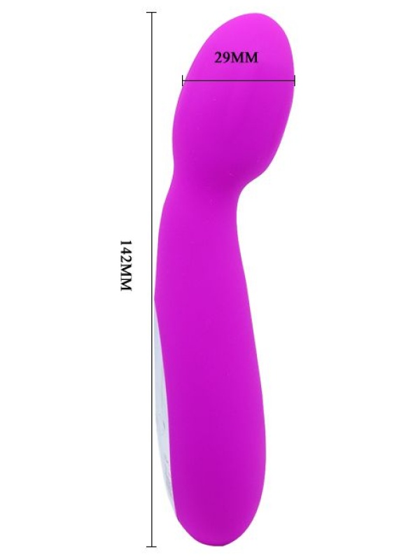 Силиконовый вибратор Arvin - 14,2 см.