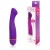 Фиолетовый силиконовый вибратор Cosmo с 20 режимами вибрации - 15,5 см.