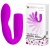 Лиловый гнущийся вибромассажер Quintion - 14 см.