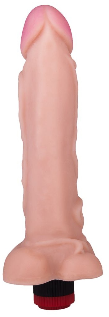 Вибратор-гигант с узором вен - 27,2 см.