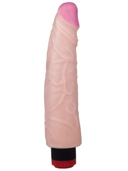 Большой реалистичный вибратор без мошонки - 24,5 см.