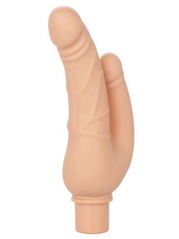 Двойной реалистичный вибратор Rechargeable Power Stud Over & Under