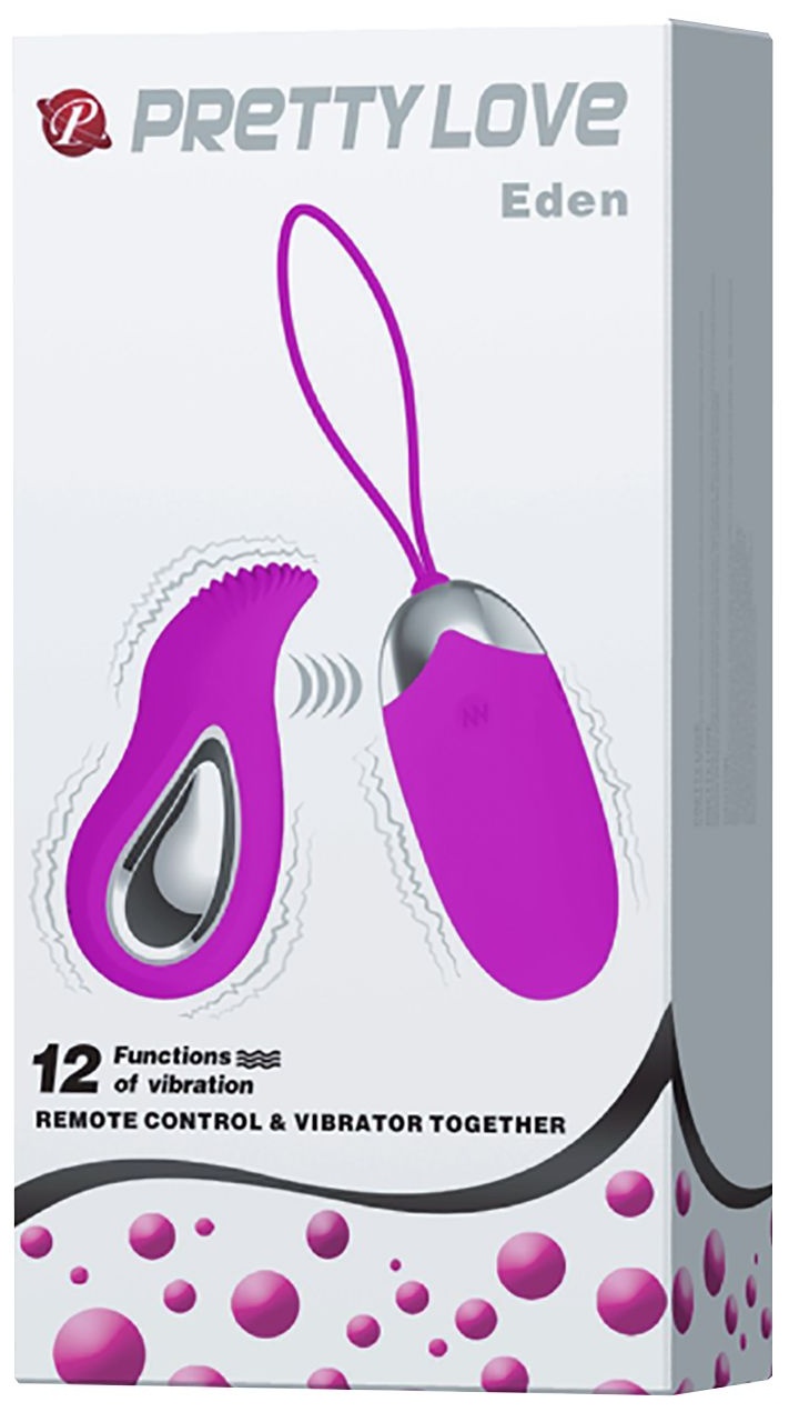 Виброяйцо Eden с вибрирующим пультом ДУ