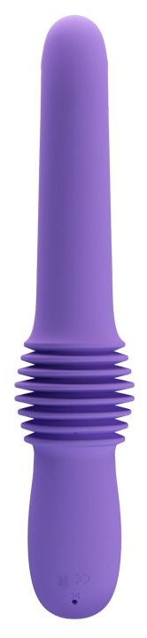 Сиреневая мини-секс-машина Pazuzu с возвратно-поступательными движениями - 29,2 см.