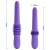 Сиреневая мини-секс-машина Pazuzu с возвратно-поступательными движениями - 29,2 см.