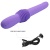 Сиреневая мини-секс-машина Pazuzu с возвратно-поступательными движениями - 29,2 см.