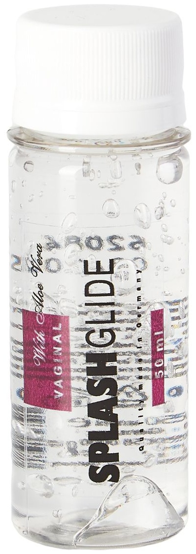 Ухаживающий лубрикант на водной основе Splashglide Vaginal With Aloe Vera - 50 мл.