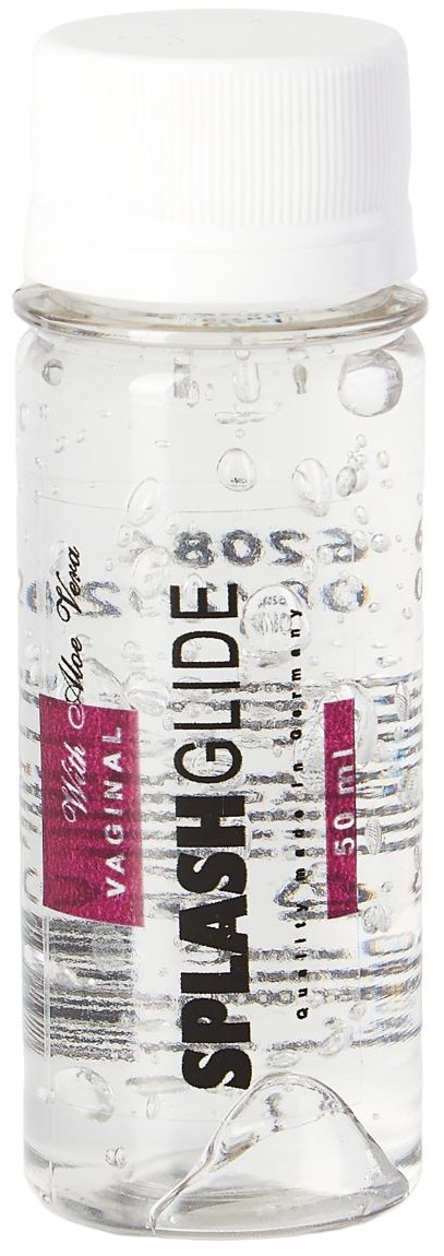 Ухаживающий лубрикант на водной основе Splashglide Vaginal With Aloe Vera - 50 мл.
