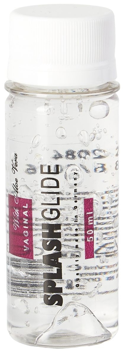 Ухаживающий лубрикант на водной основе Splashglide Vaginal With Aloe Vera - 50 мл.