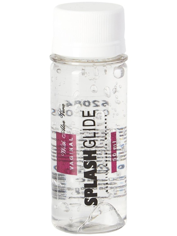 Ухаживающий лубрикант на водной основе Splashglide Vaginal With Aloe Vera - 50 мл.