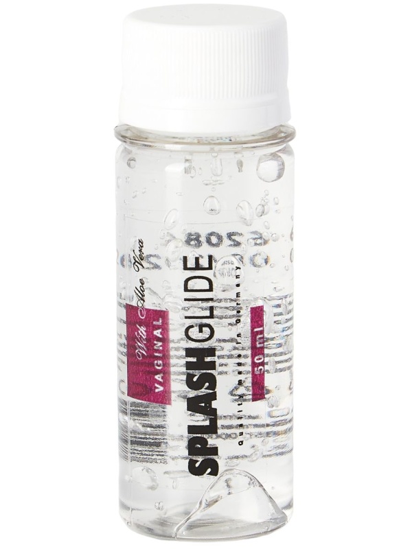 Ухаживающий лубрикант на водной основе Splashglide Vaginal With Aloe Vera - 50 мл.