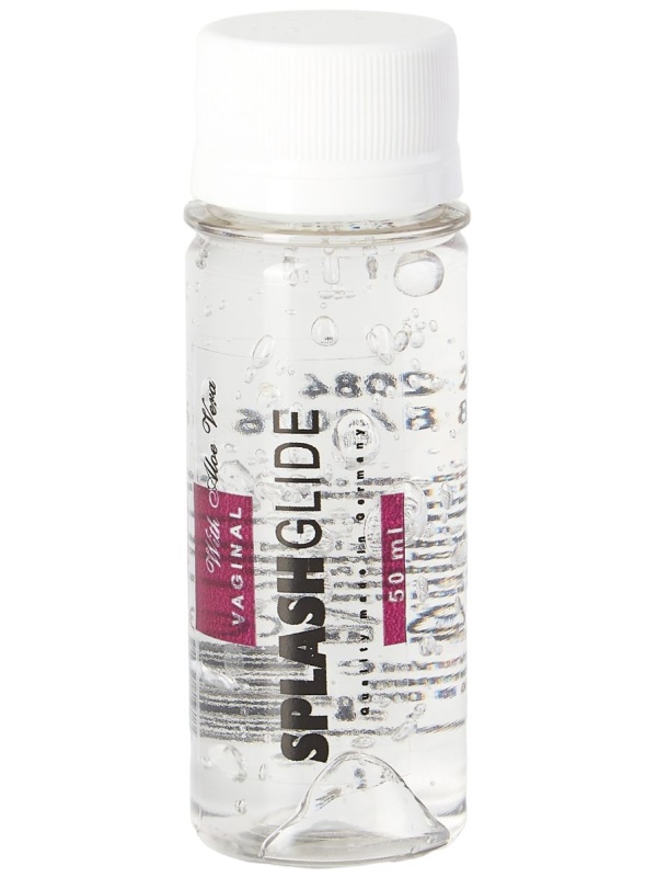 Ухаживающий лубрикант на водной основе Splashglide Vaginal With Aloe Vera - 50 мл.